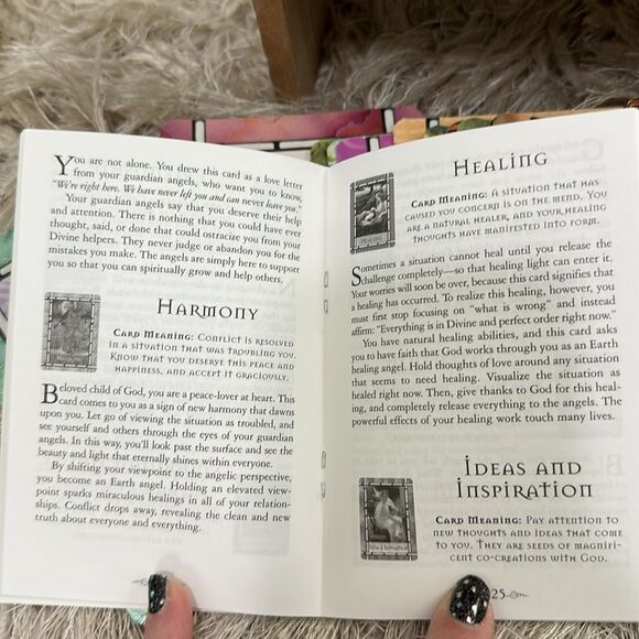Doreen Virtue Healing W/The Angels 
Oracle Cards 44 Card Deck & Guidebook 1999 - Picture 10 of 17